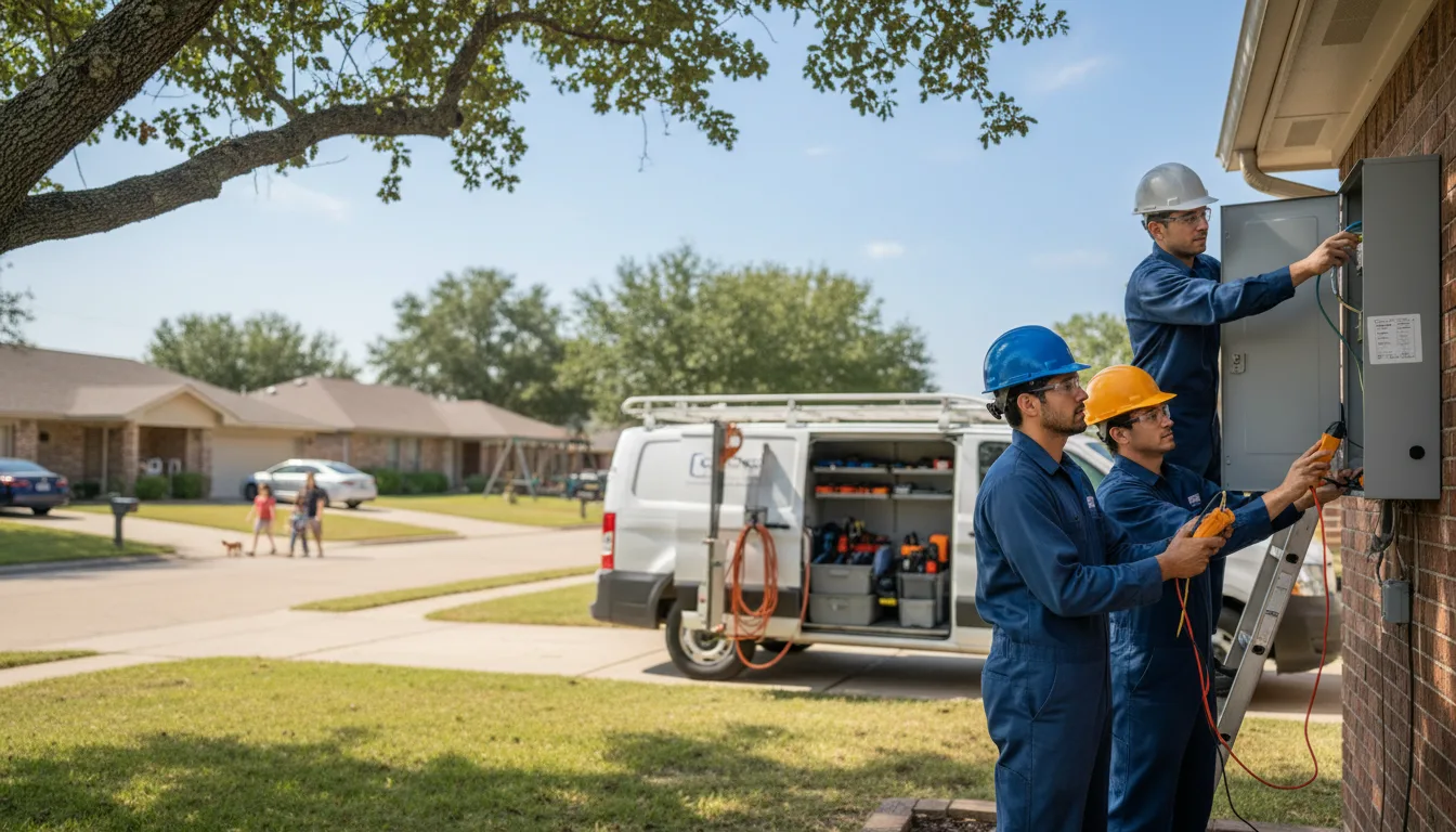 Certified electrician providing emergency electrical services in Guthrie, KY
